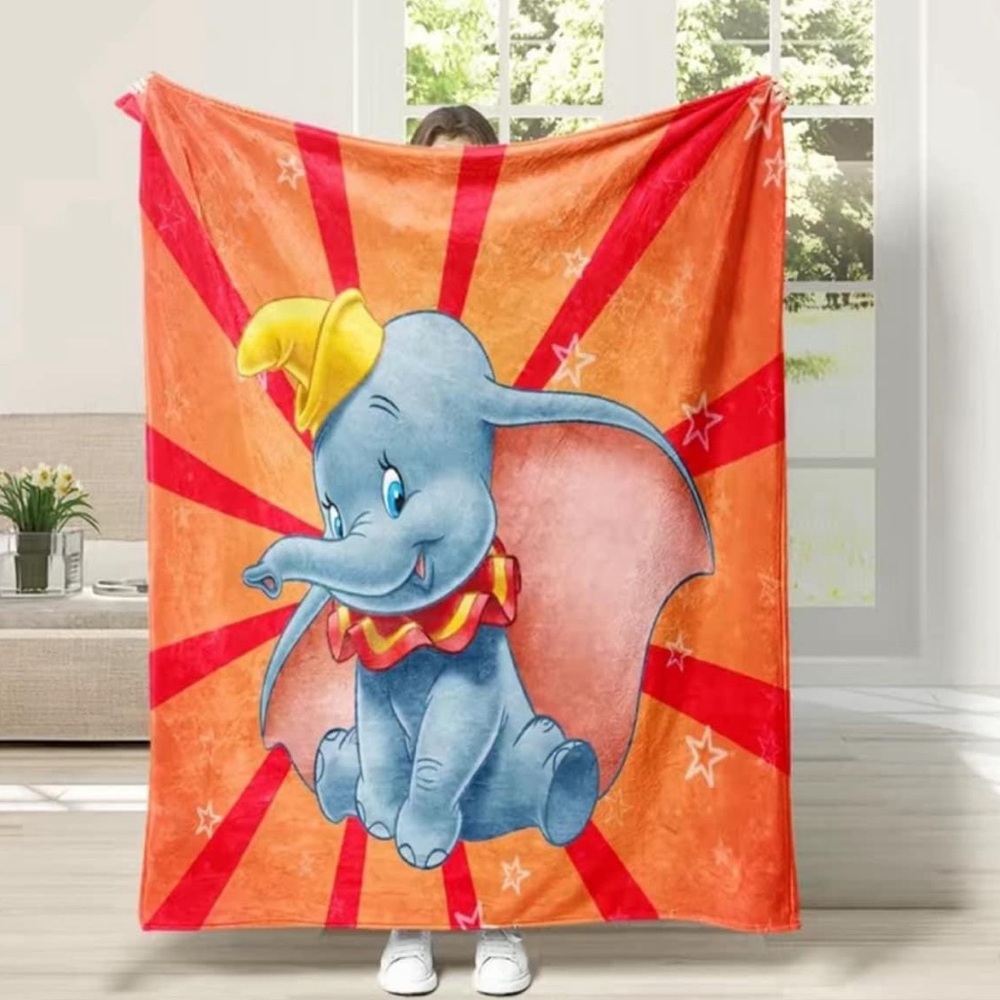 Dumbo Plush Blanket NWOT